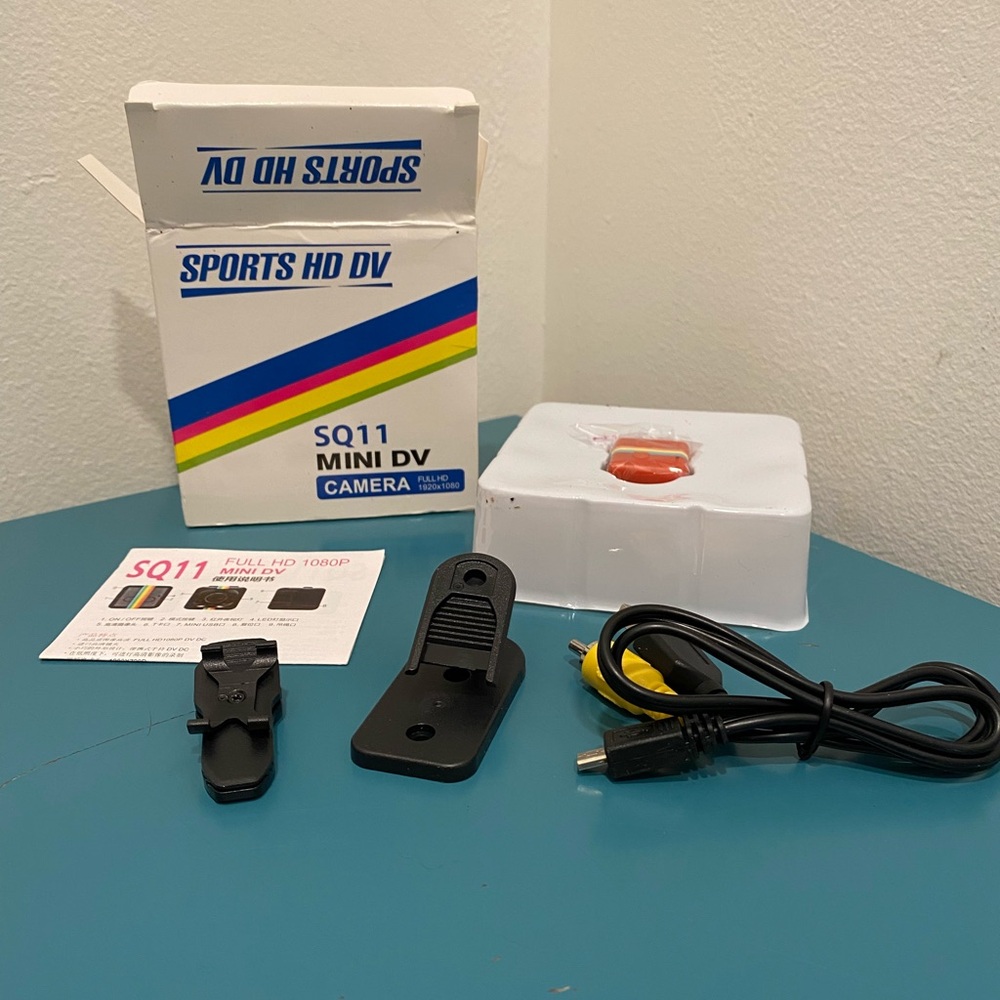 Sports/Home Surveillance HD DV SQ 11 Mini Camera Full HD 1920x1080 **NIB**
